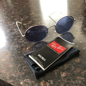 Purple Ray ban Oval sunglasses